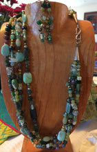 Luscious Green Necklace and Earrings