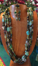 Luscious Green Necklace and Earrings
