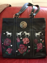 "Love is a Rose" tote bag