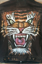 Tiger Painted Levi Jacket